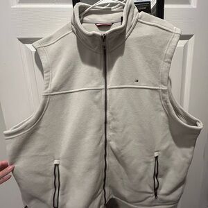Tommy Hilfiger Gray Fleece Vest
